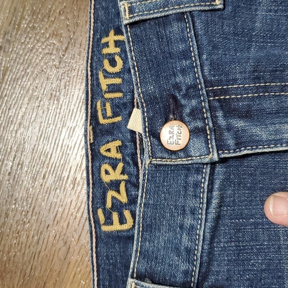 Ezra Fitch Denim Split Front Skirt - Picture 3 of 8